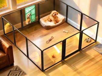 FXW AuraSpace Acrylic 24in 12 panels indoor outdoor pets dogs camping home NEW fate fence corral puppy