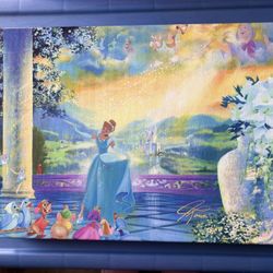 Cinderella Authentic Disney Painting