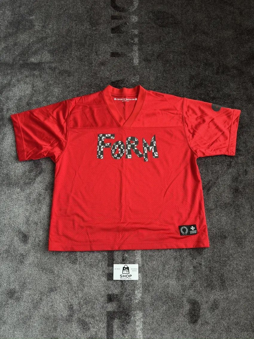 BRAND NEW CHROME HEARTS MATTY BOY TEAM 99 RED MESH JERSEY