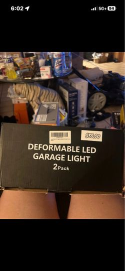 Deformable LED Garage Light 2-Pack