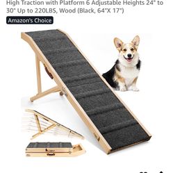 Tsukiko Foldable And Adjustable Pet Ramp 