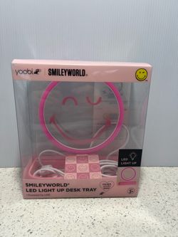 Yoobi SmileyWorld LED Light Up Desk Tray