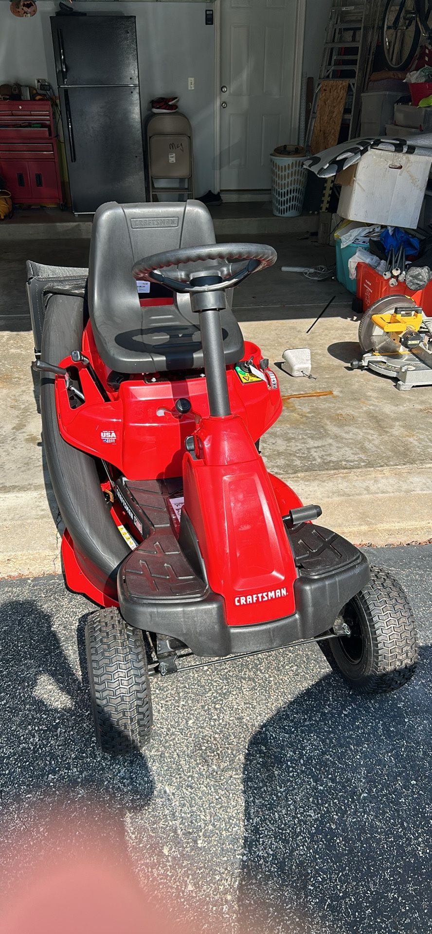R110 Craftsman Riding Lawn Mower with Bagger