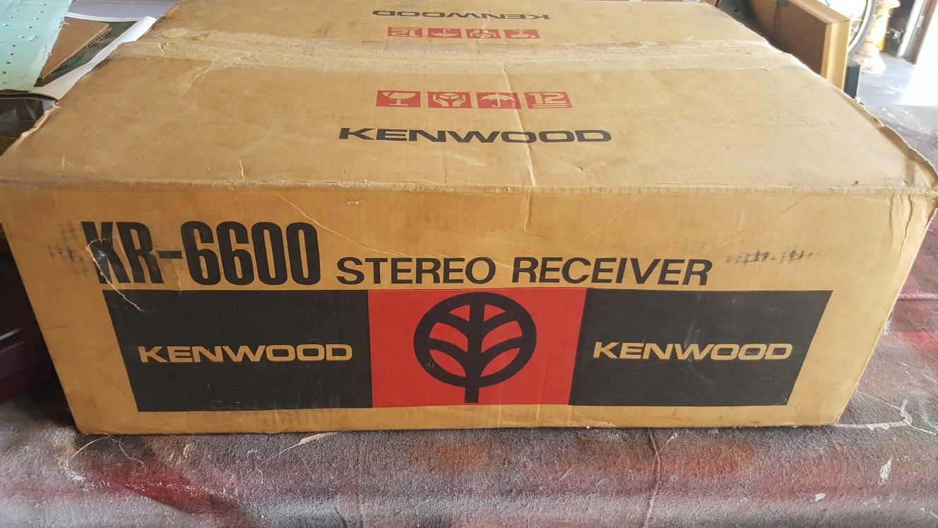 Kenwood KR 6600 stereo receiver