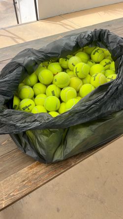 Used Wilson US Open Tennis Balls