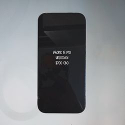 iPhone 15 Pro - Unlocked $700 obo