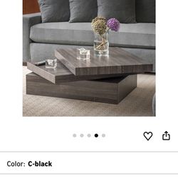 31.5” Swivel Coffee Table - $90