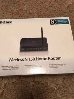 D link N150 home router