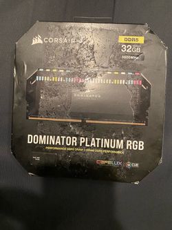 32GB DDR5 Corsair Dominator Platinum Ram 5600Mhz