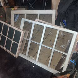 various mirrored windows hand made