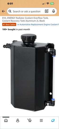 Evil Energy coolant overflow tank