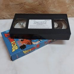 Three Dragon Ball Z VHS Tape FUSHION HOPE RETURNS