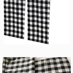 Set (2) Buffalo Check Table Runners