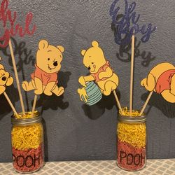 Baby Shower Winnie The Pooh Centerpieces for Sale in Los Angeles, CA -  OfferUp