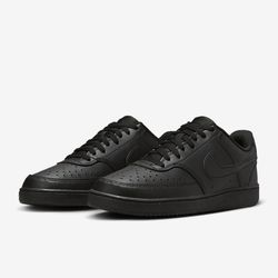Nike Court Vision Low| Triple Black| Men’s Size 11 | Like New/No box.