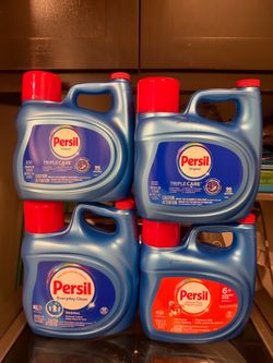 Brand new persil bundle all for ($60)(Cash only)(price is firm)