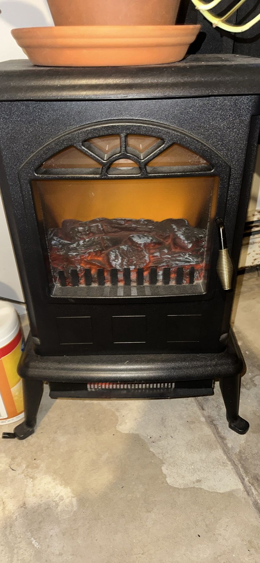electric fireplace space heater 