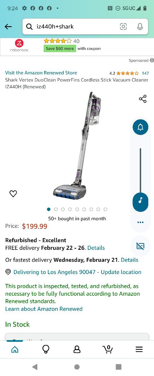 Brand New Shark Vacuum 