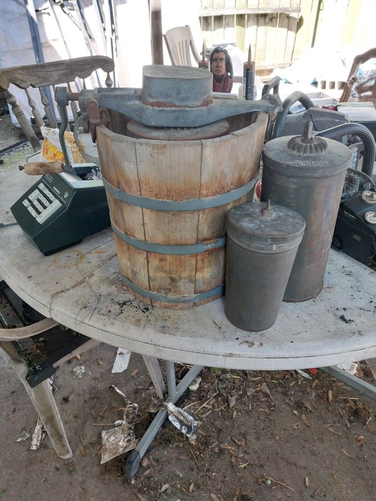 Old Ice Cream Maker