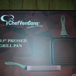 New 9.5 " Pressed Grill Pan