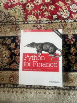 Phthon For Finance Collage Book