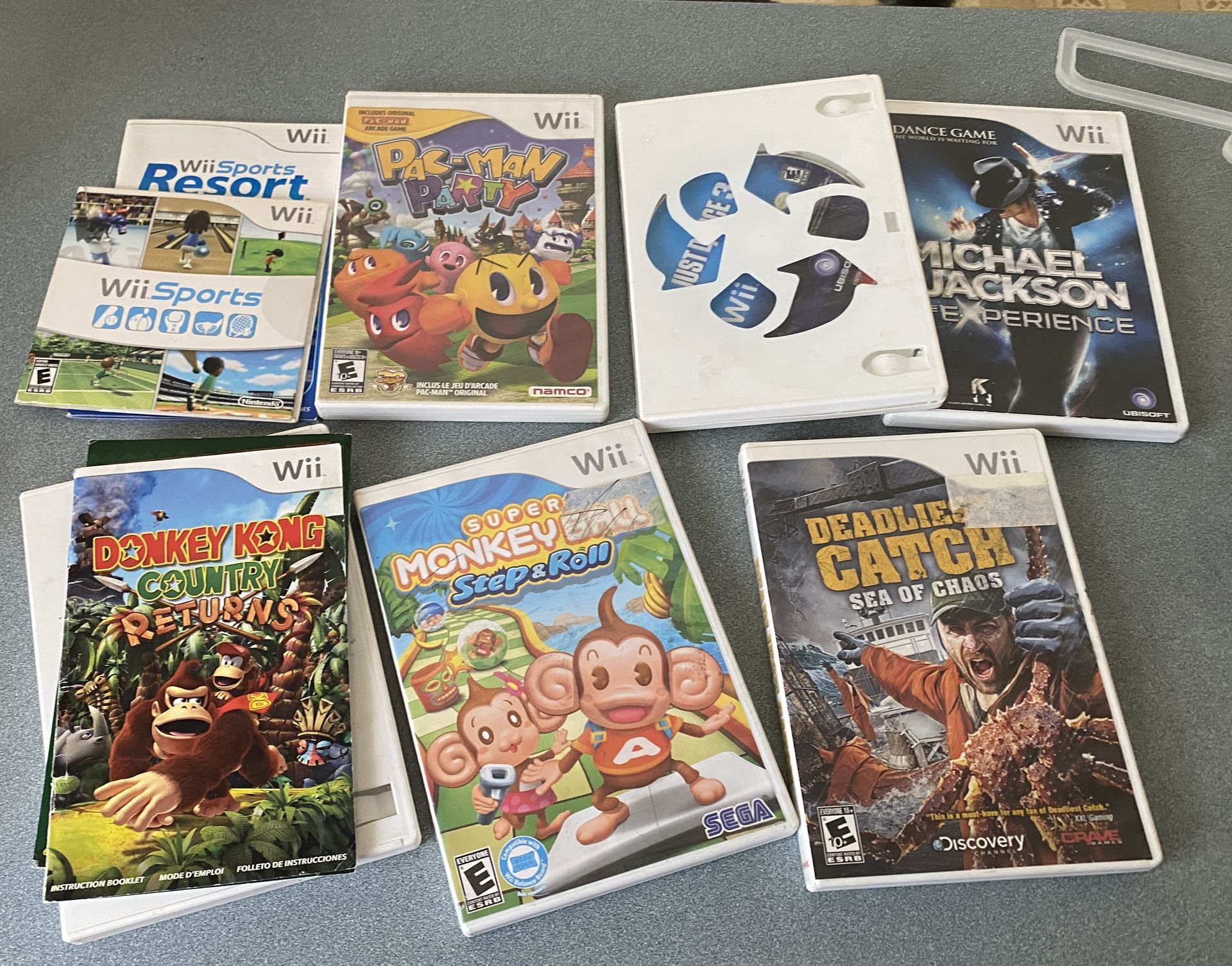 Wii Video Game Lot