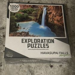 Havasupai Falls 1000 Piece Puzzle Brand New Never Used Never Opened 