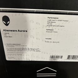 Alienware Aurora R16 Gaming Desktop (4070Ti)