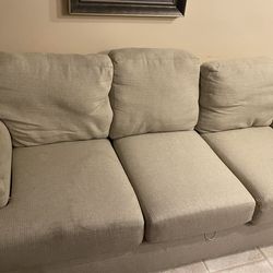 Sofa and love seat