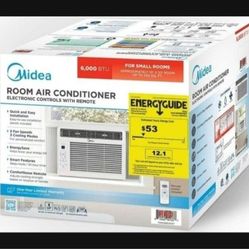 AC unit!!! Midea Window
5,000-6,000 BTU Air Conditioner