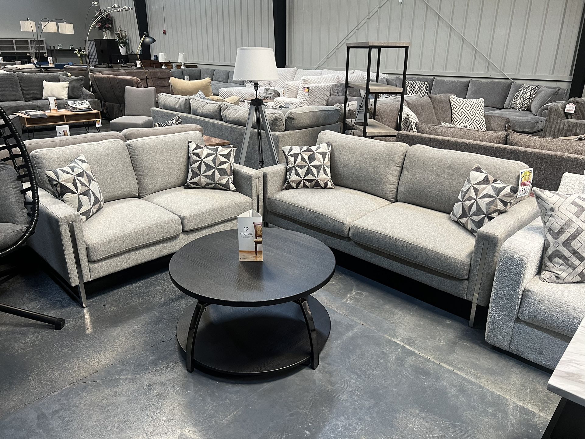 Sofa And Loveseat Set On Clearance