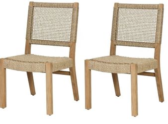 4pc Of Outdoor Chairs Steel NEW IN ORIGINAL 