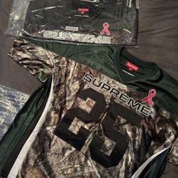 Supreme Breast Cancer Awareness Football Jersey