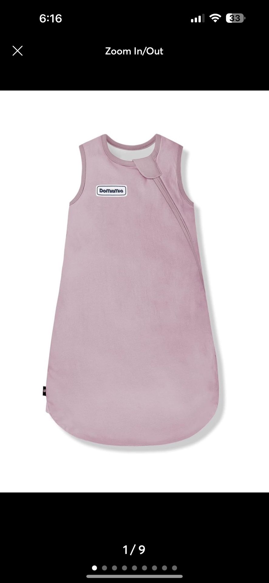 Soft Cotton & Rayon Made from Bamboo Toddler Sleeping Sack 6-12 Months