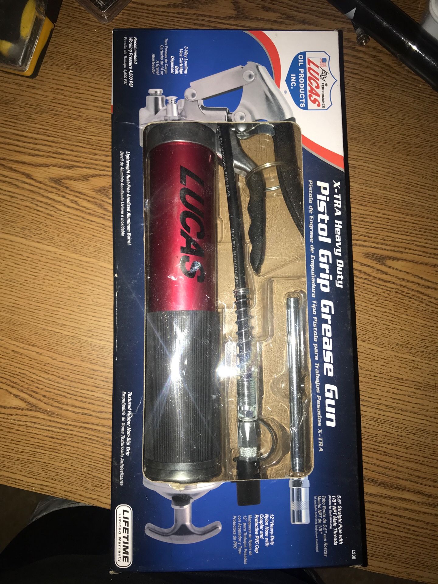 Lucas grease gun