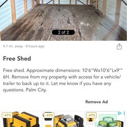 She’d ( 10’-6)”w ( 10- 6””Lx9”