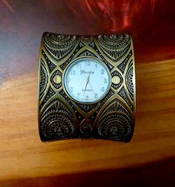 Geneva Hinge Cuff Watch