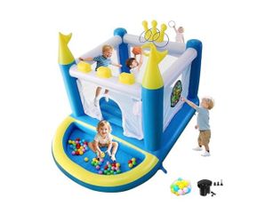 Brand new in box inflatable bouncer with pump for 2-8 year old kids