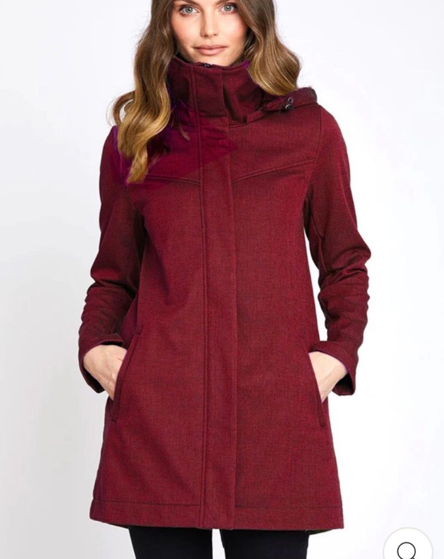 Mia Melon Ava Rain Jacket Small