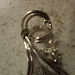 Vintage Marcasite Silver Broche 