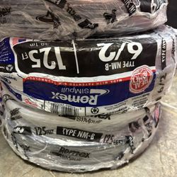 New Wire Romex 6/2 125 Ft