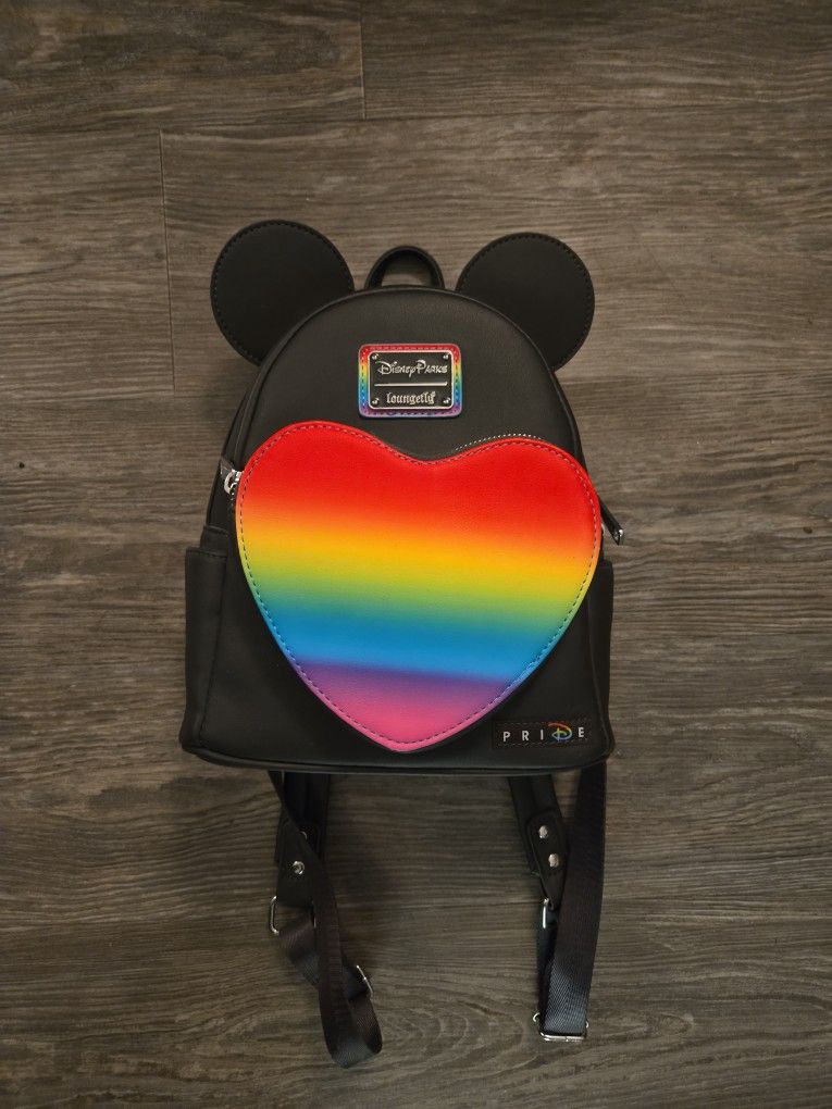Pride Rainbow Disney Parks Loungefly Bag