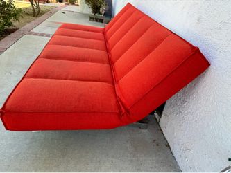 Free CB2 orange futon