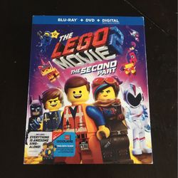 The Lego Movie 2: The Second Part Blu-Ray, DVD, and Digital Combo Pack New & Sealed