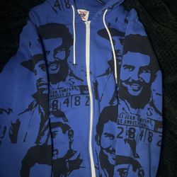 blue asaali sweater size Xl