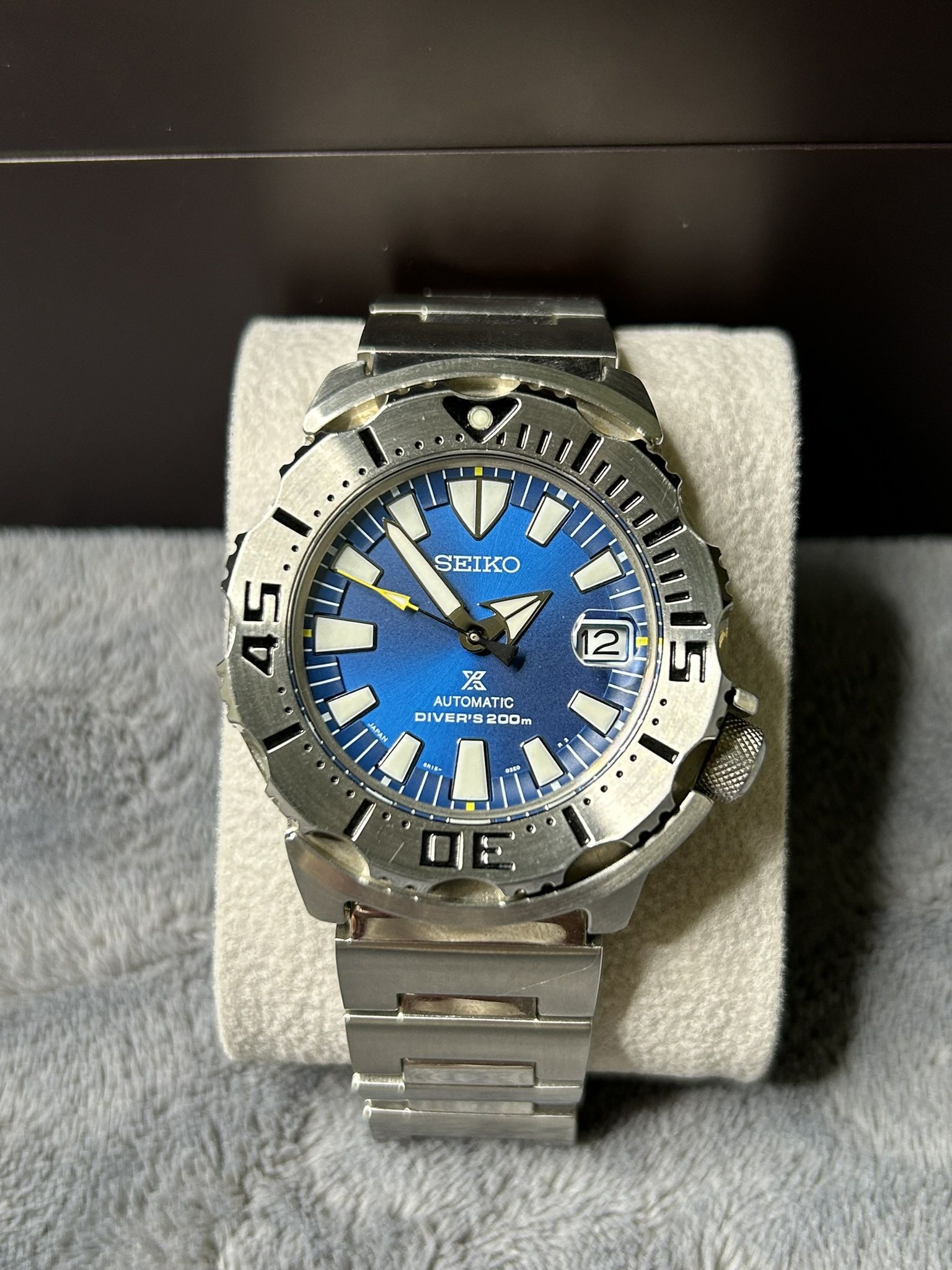 Seiko Prospex Blue Coral “Monster” Dive Watch