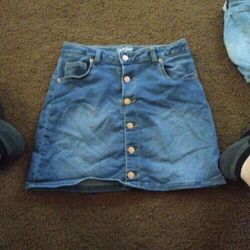 Denim Skirt