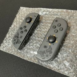 Nintendo Switch Joy Cons Controllers For Nintendo Switch Monster Hunter Grey 