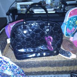 Hello Kitty Loungefly Large Black Tote