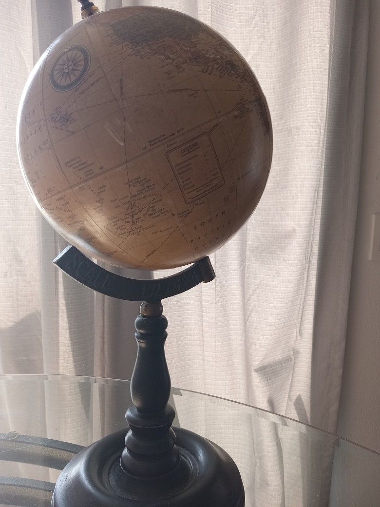 World Map Globe